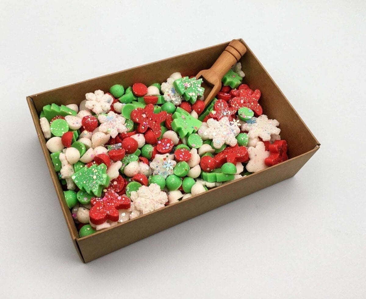 Christmas HoBa Box Wax Melt Silicone Mold for R - Folksy